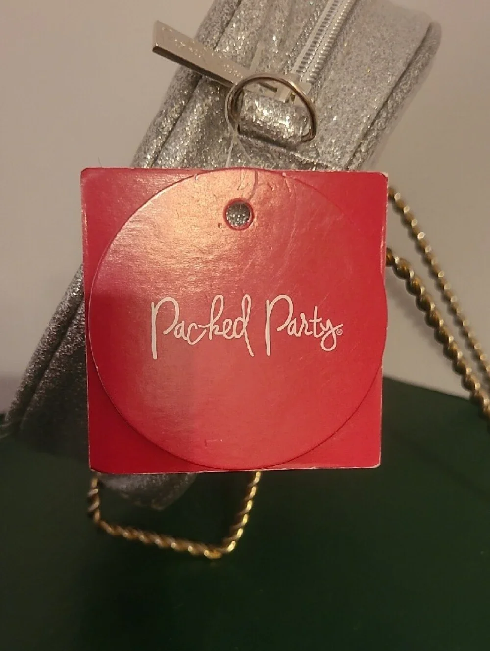 Packed Party Sequin Circle Favor Pouch - Silver, Pink, Blue